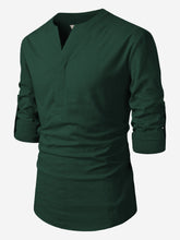 Mens Casual Slim Fit Full Sleeve Cotton Kurta